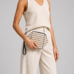 Hexa Line Large Capacity Cosmetic Bag - Image 4