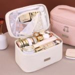 Leatherette Beauty Cosmetic Bag - Image 4