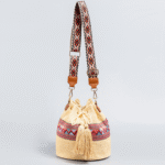 Exquisite Straw Beach Bucket Bag - Image 2